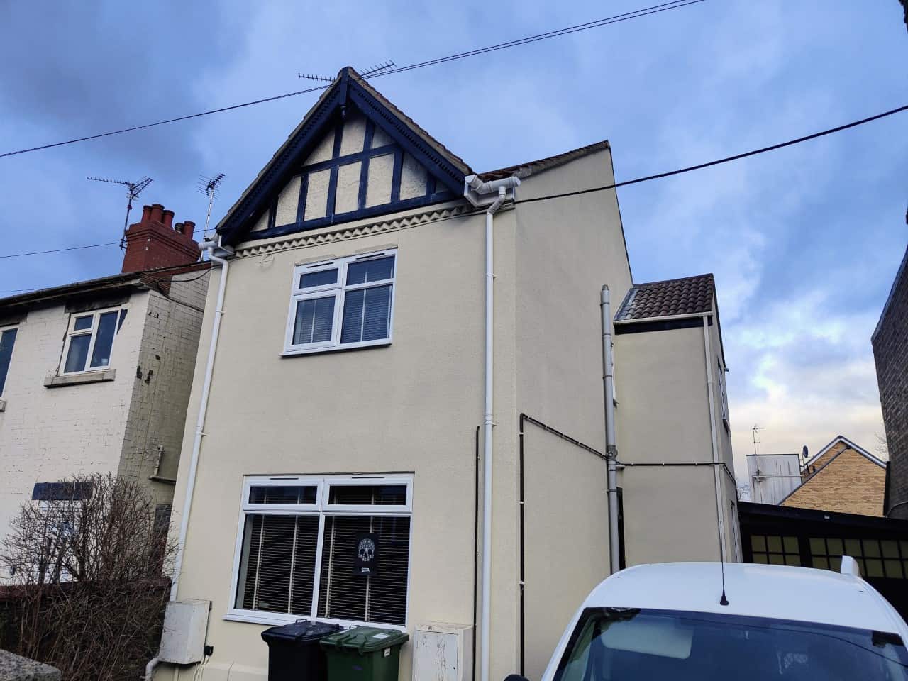 Property after full external insulation